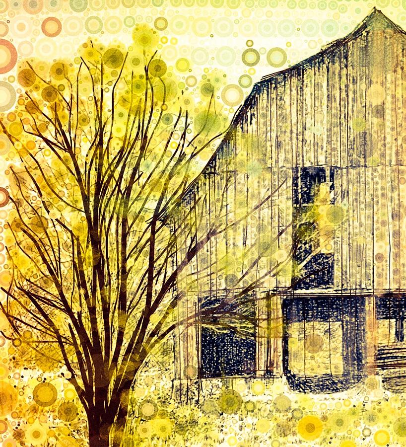 The Barn Where... Digital Art by Steven Boland The Barn Where... Digital Art by Steven Boland