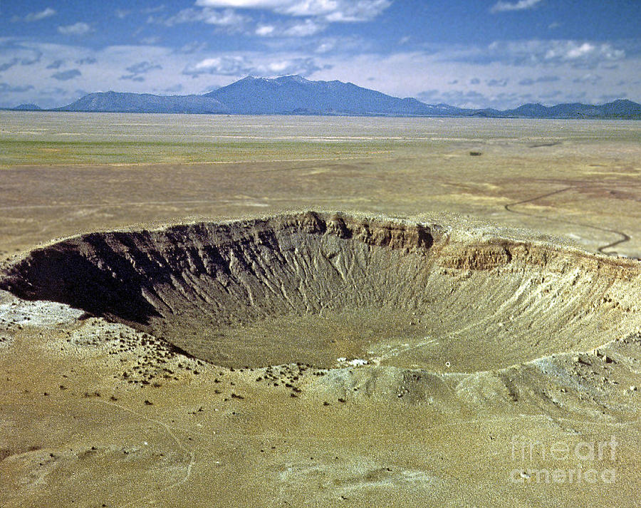 The Barringer Meteor Crater Photograph by Rod Jones