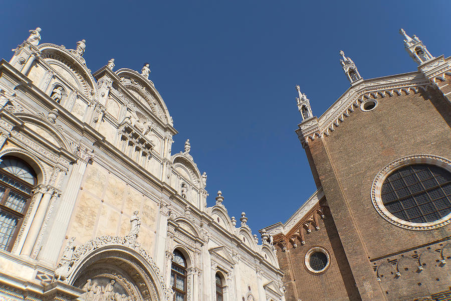 The Basilica Di San Giovanni E Paolo In Venice Photograph