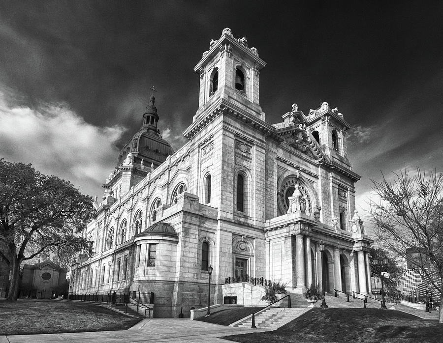 Minneapolis Photograph - The Basilica of St Mary by Guy Whiteley
