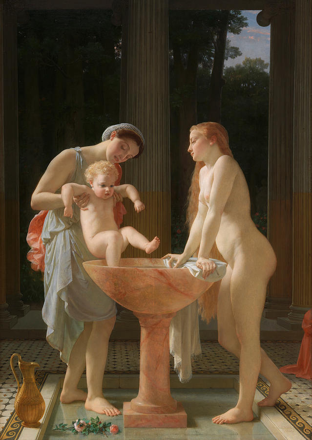 The Bath Painting by Charles Gleyre