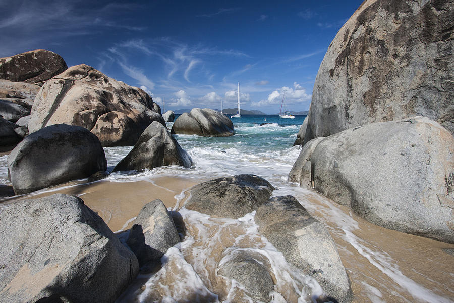 The Baths at Virgin Gorda BVI Photograph by Adam Romanowicz