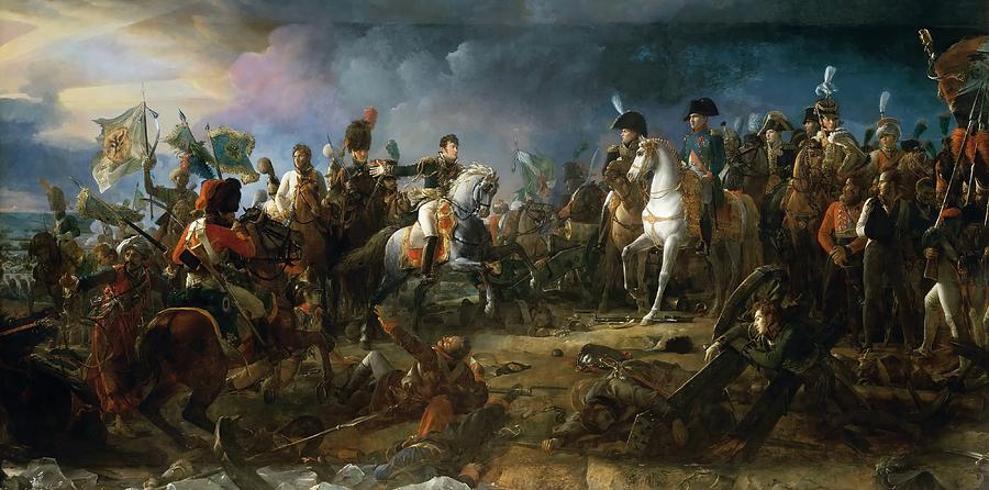 The Battle of Austerlitz Painting by Baron Francois Gerard