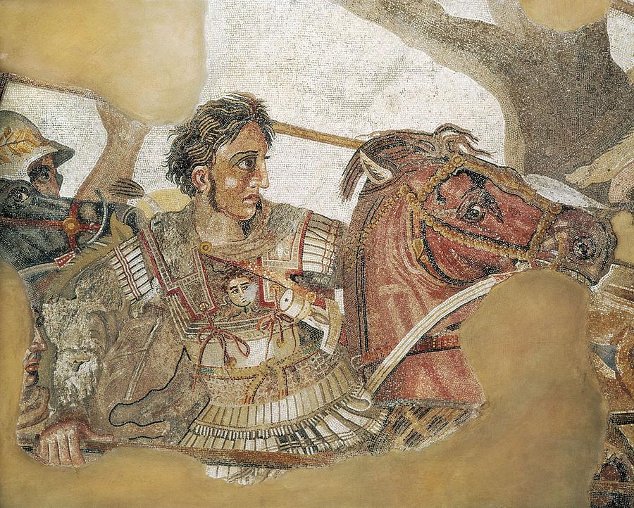 Alexander The Great Photograph - The Battle Of Issus. 1st C. Detail by Everett