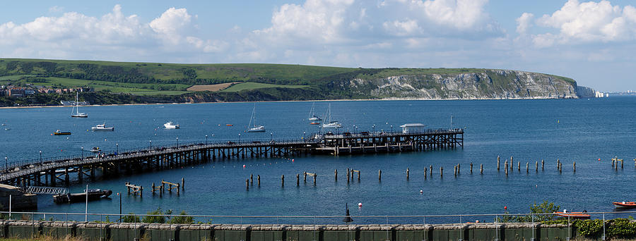 The Bay At Swanage Photograph by Wendy Wilton