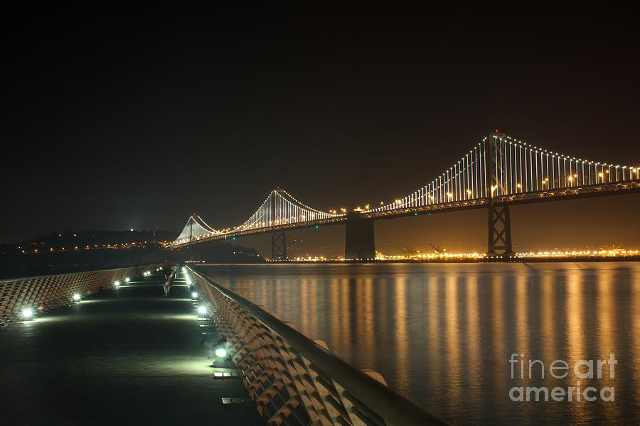 San Francisco Photograph - The Bay Bridge by Jordan Conner
