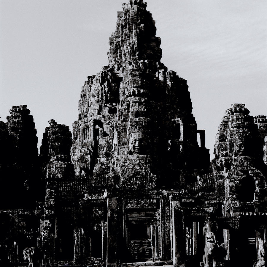 The Bayon Temples Of Angkor Photograph by Shaun Higson