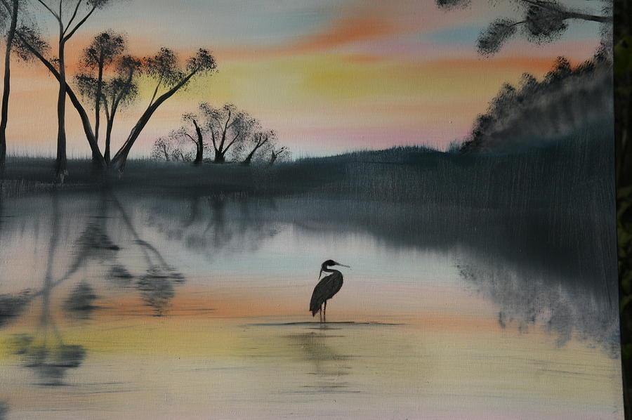 The Bayou Painting by Donna Jeanne Carver - Fine Art America