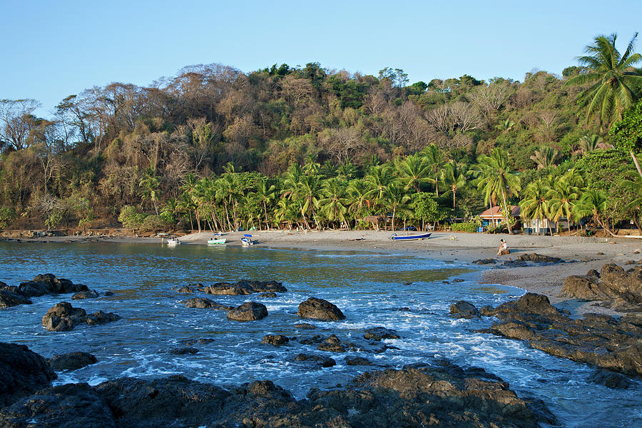 The Beach At Montezuma, Costa Rica Photograph by Driendl Group