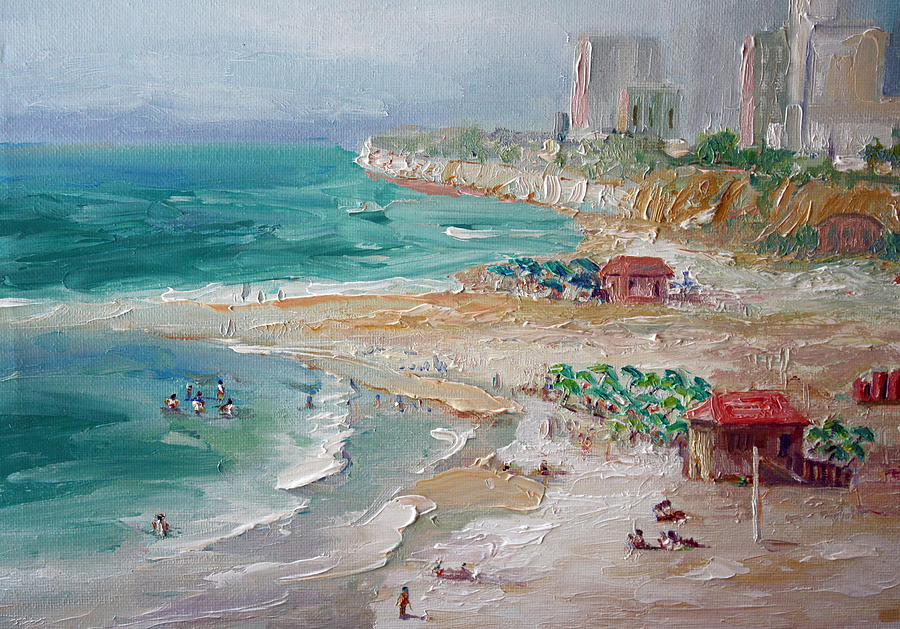 Beach Painting - The Beach by Benjamin Johnson