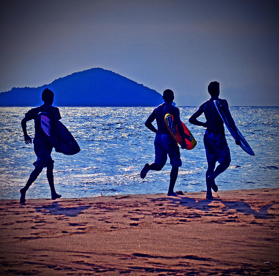 Praia Photograph - The Beach Boys by Carlos Alkmin Praia Photograph - The Beach Boys by Carlos Alkmin