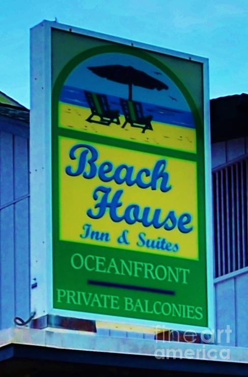 The Beach House Photograph by Bob Sample