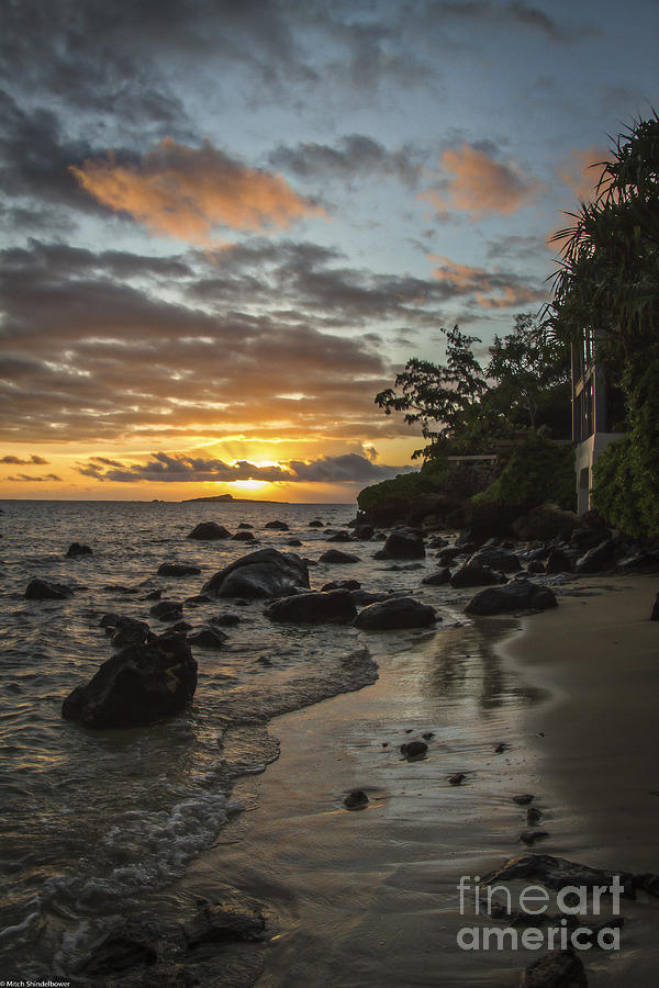 Sunrise Photograph - The Beach House by Mitch Shindelbower