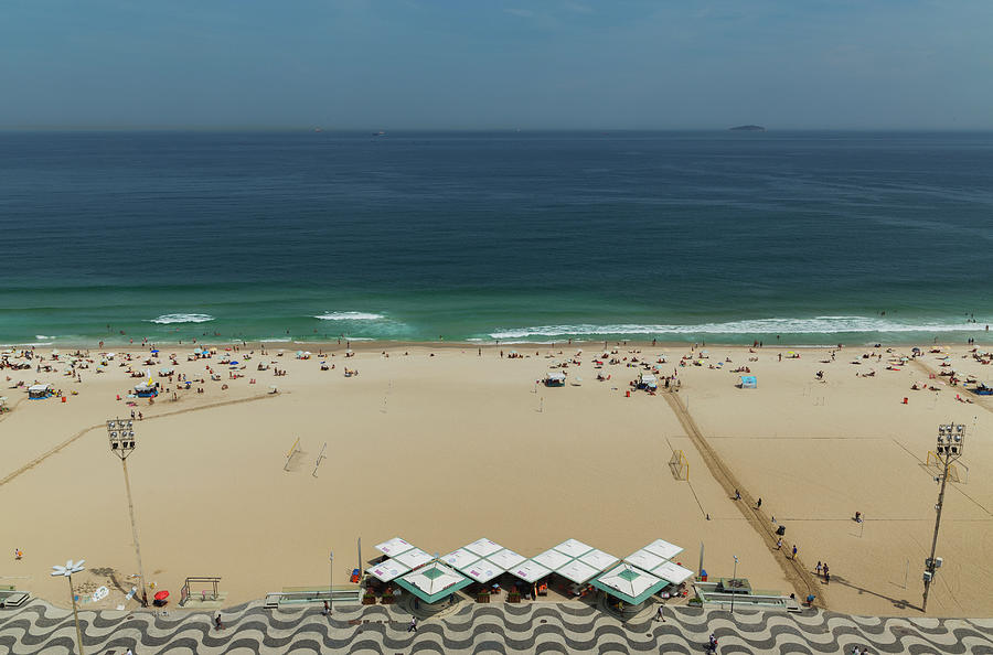 The Beach Of Copacabana.rio De Janeiro Photograph by Buena Vista Images