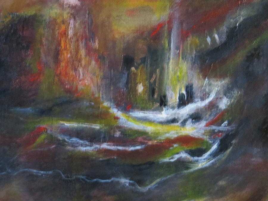The Beacon  Painting by Soraya Silvestri