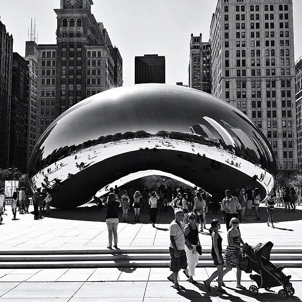 Chicago Photograph - The Bean - Chicago by Alex Baker