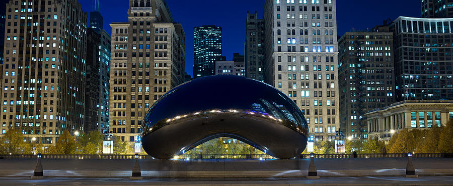 The Bean At Millennium Park Chicago Photograph by Steve Gadomski