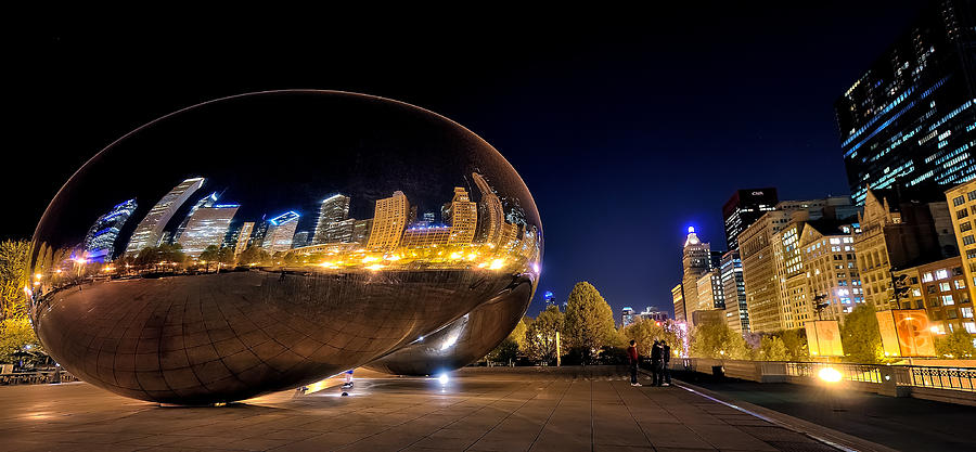 Chicago Photograph - The Bean Chicago by Shawn Jackson