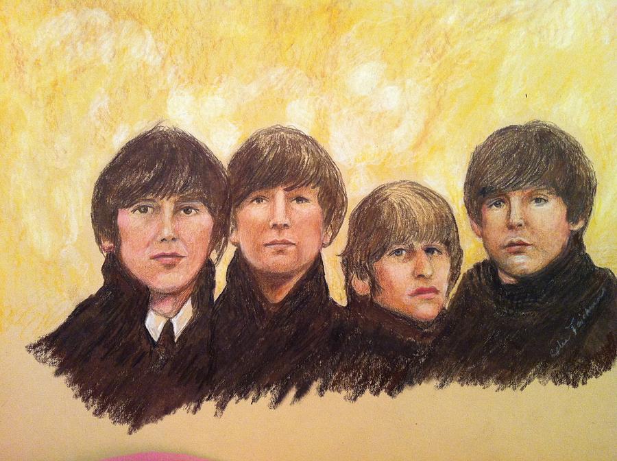 The Beatles Painting by Celia Teichman | Fine Art America