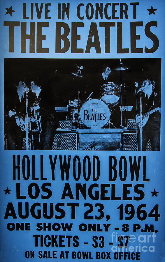 The Beatles Live At The Hollywood Bowl Photograph by Mitch Shindelbower