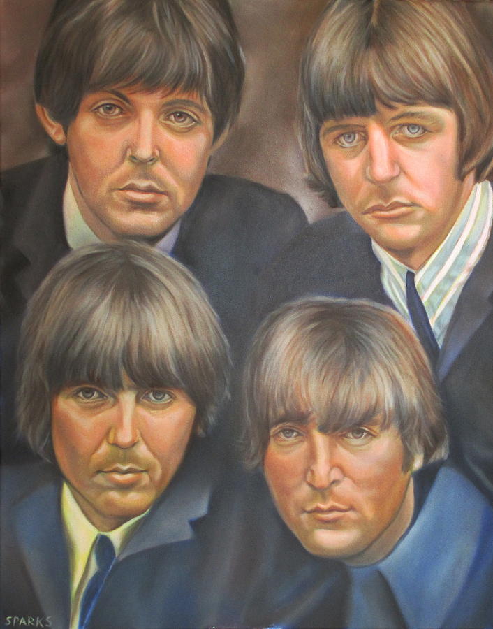 The Beatles Painting by Mark Robinson