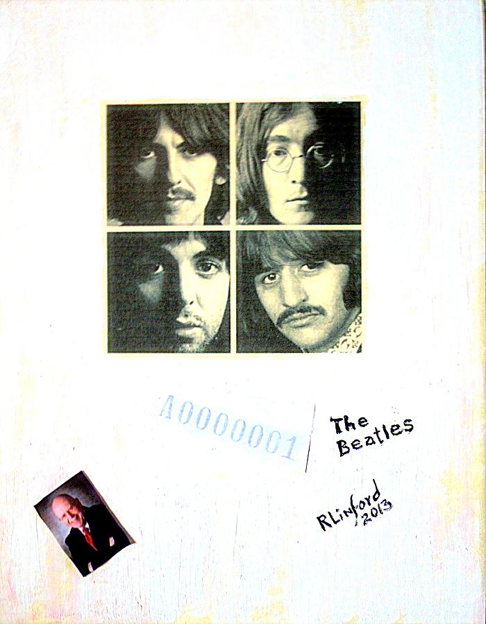 The Beatles White Album A0000001 Painting by Richard W Linford