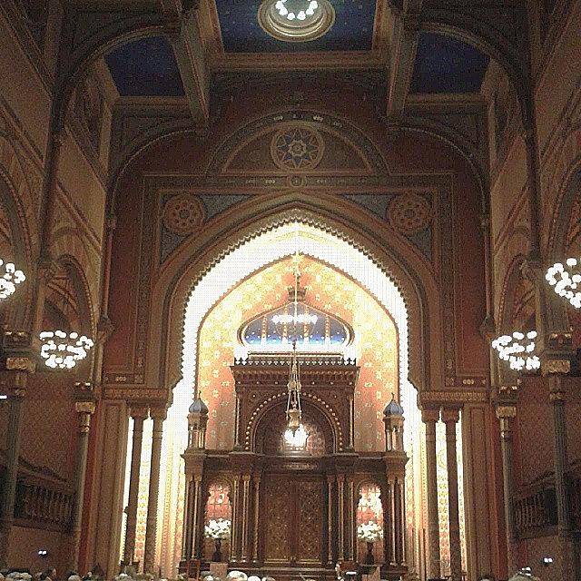 New York City Photograph - The Beautiful Central Synagogue Of by Christopher M Moll