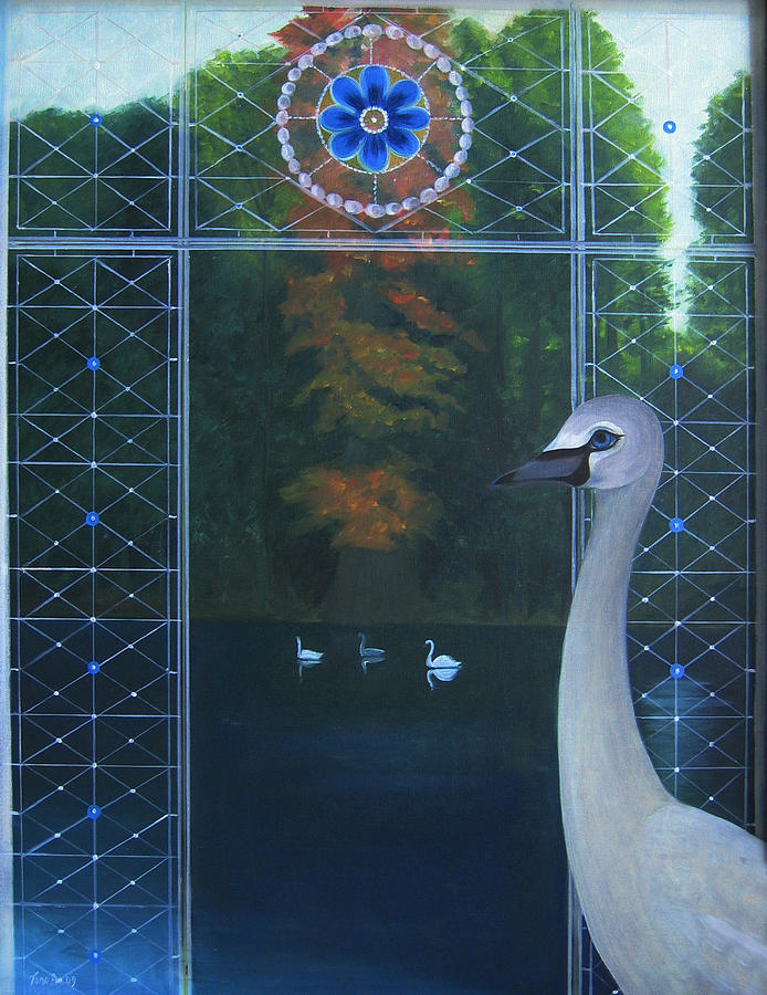 The Beautiful Duckling Painting by Tone Aanderaa