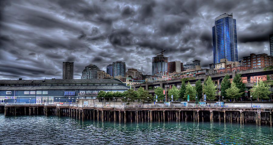 The Beautiful Seattle Waterfront Photograph by David Patterson