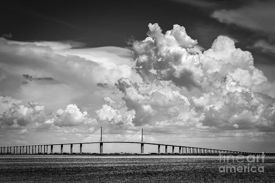 Tampa Photograph - The Beautiful Skyway by Marvin Spates