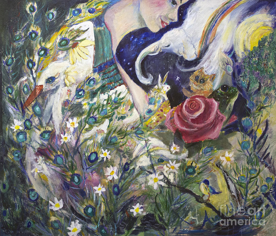 Nature Painting - The Beauty of Form by Avonelle Kelsey Nature Painting - The Beauty of Form by Avonelle Kelsey