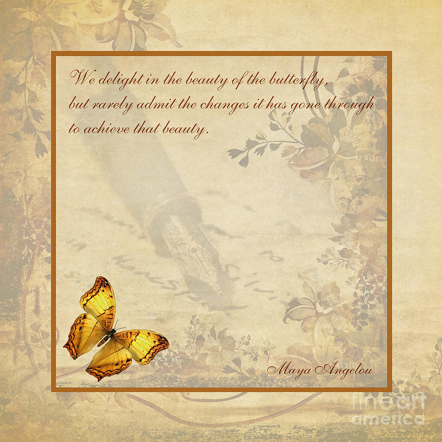 The Beauty Of The Butterfly Digital Art by Olga Hamilton