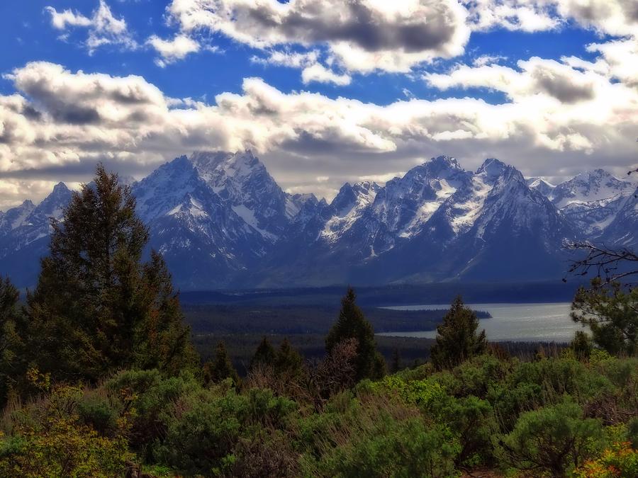 The Tetons Photograph - The Beauty Of The Tetons by Dan Sproul The Tetons Photograph - The Beauty Of The Tetons by Dan Sproul