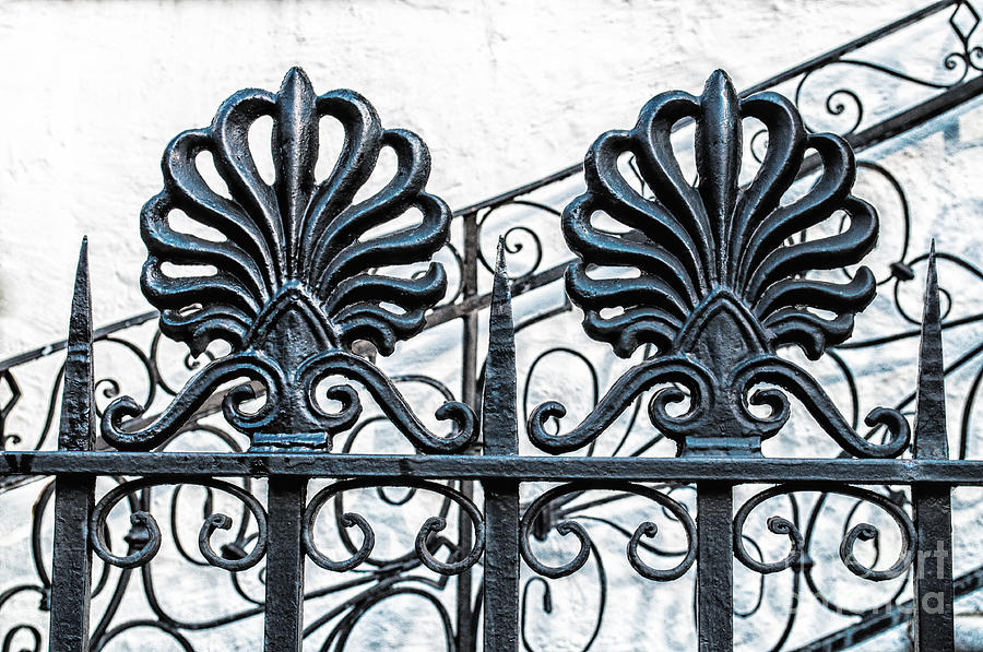 The Beauty of Wrought Iron Photograph by Frances Ann Hattier