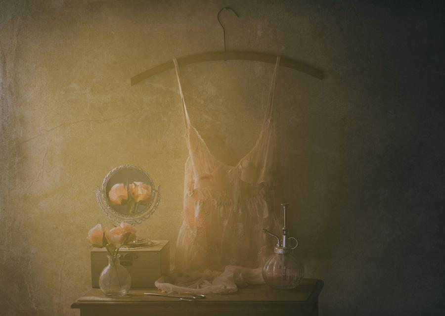 Still Life Photograph - The Bedroom by Delphine Devos