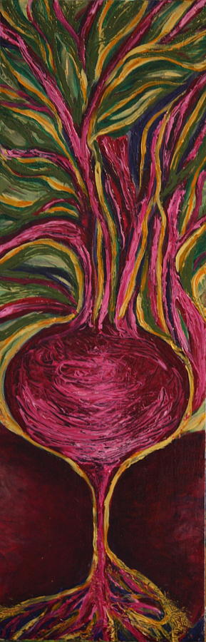 The Beet Goes On Painting by Gitta Brewster