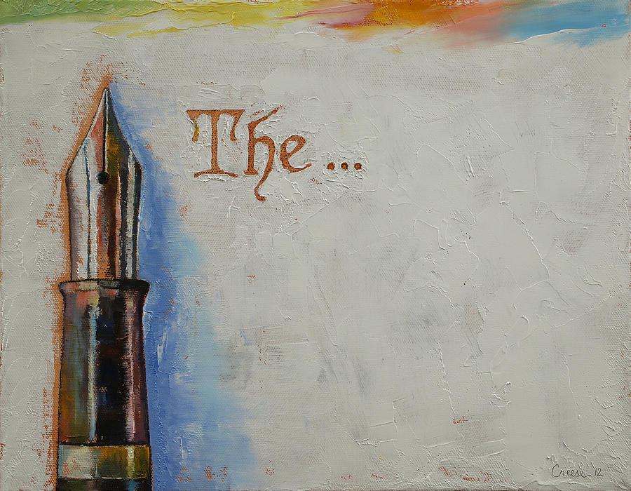 The Beginning Painting by Michael Creese