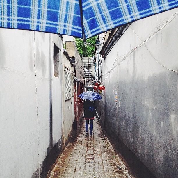 Umbrella Photograph - The Beginning Of Sundays Adventure by Kevin Mao