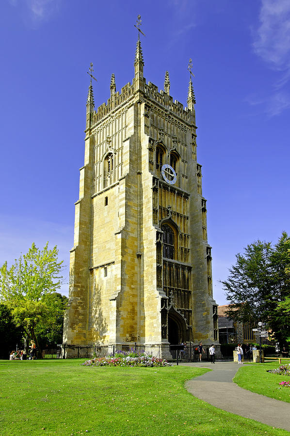 The Bell Tower of Evesham Abbey Photograph by Rod Johnson