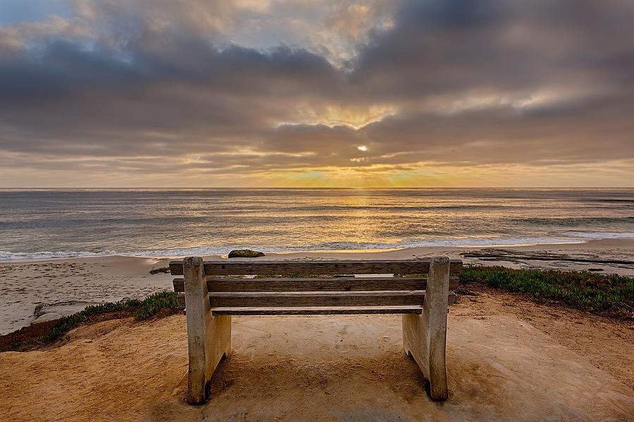 The Bench IV Photograph by Peter Tellone