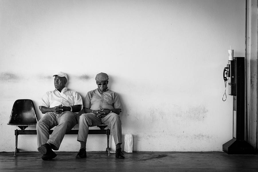 Taxi Driver Photograph - The bench by Margarethe Jaeger
