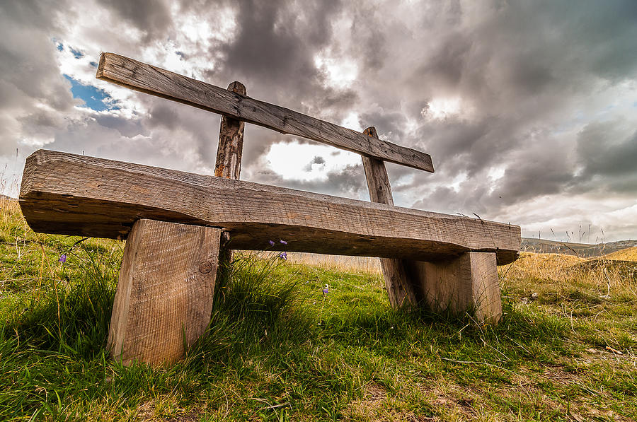 The bench Photograph by Sergey Simanovsky
