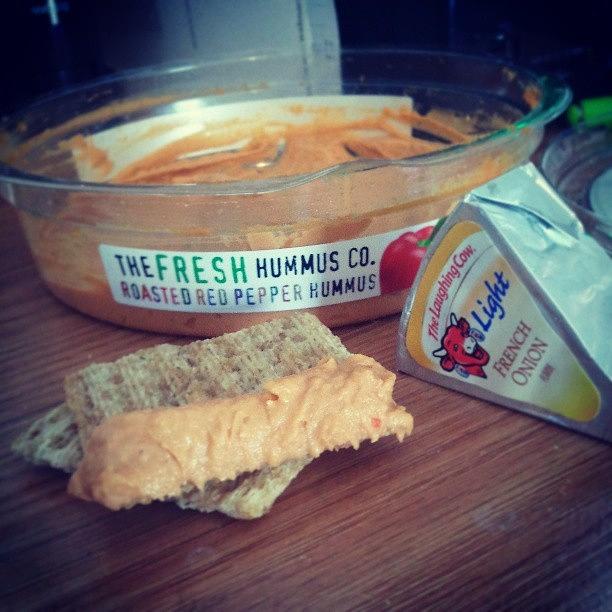 Cheese Photograph - The Best Of Both Worlds...#hummus And by Tracy Hager