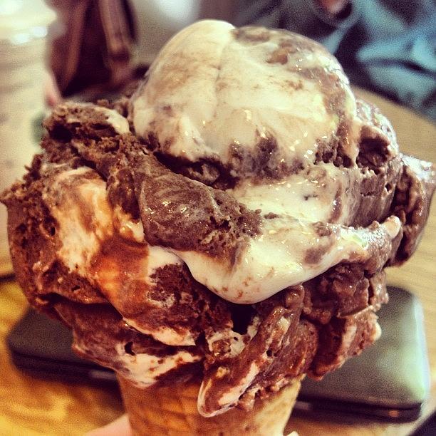 The Best Rocky Road Scoop Ever Photograph by Megan Donald