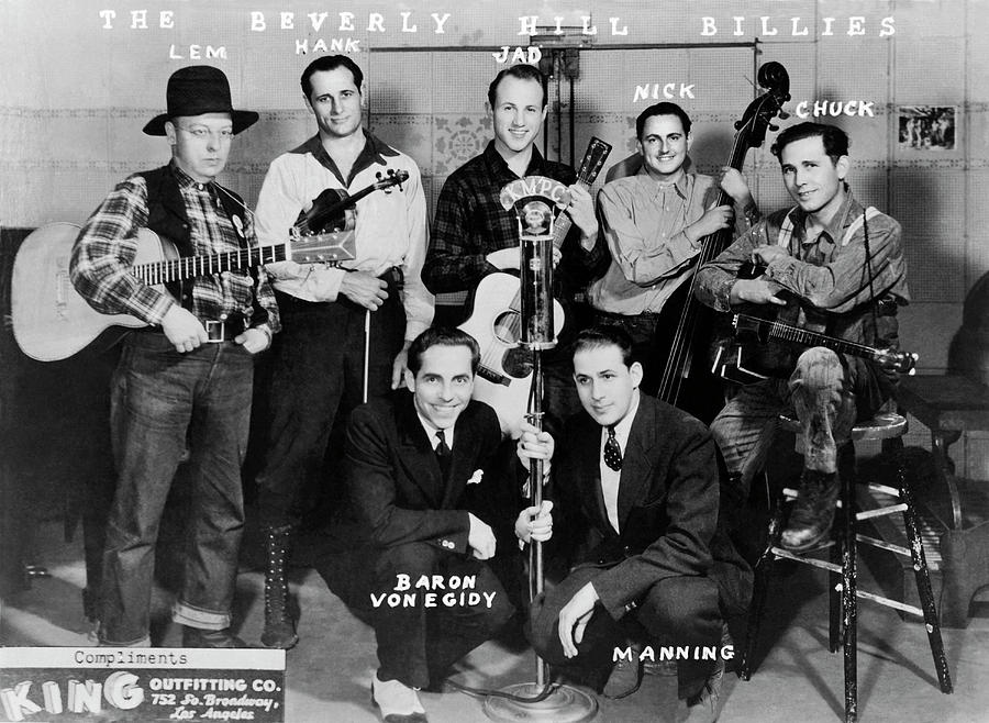 The Beverly Hill Billies Band Photograph by Underwood Archives