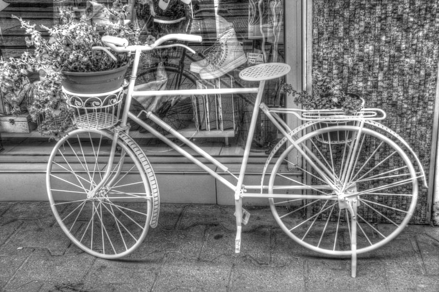The bicycle Photograph by Eti Reid