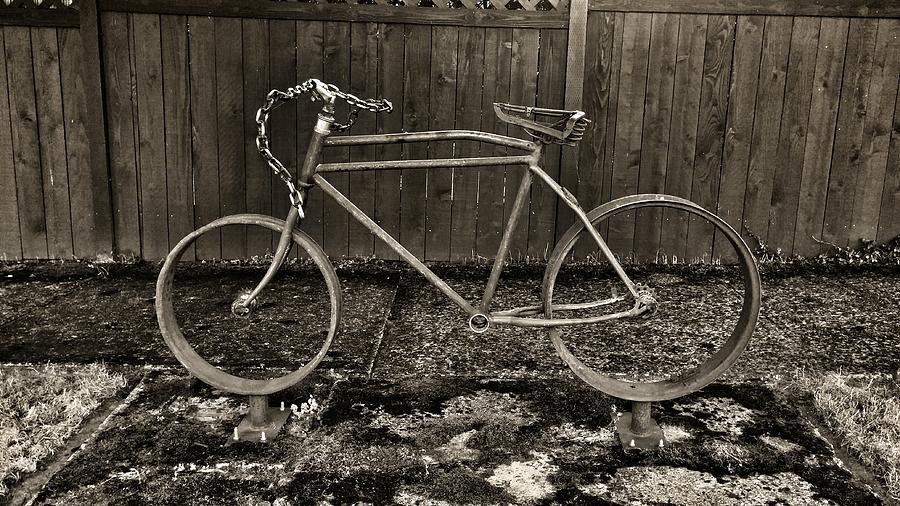 The Bicycle  Photograph by Melissa Coffield