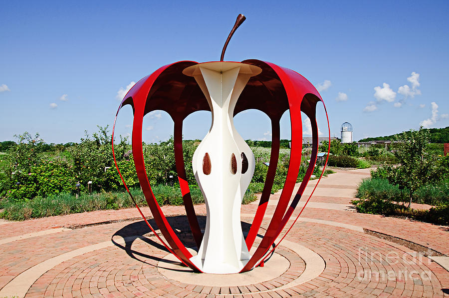 The Big Apple At Powell Gardens Photograph by Andee Design