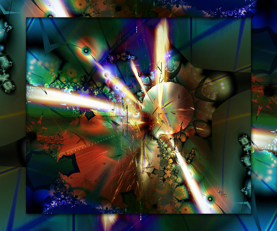 The Big Bang Digital Art by Robin Curtiss