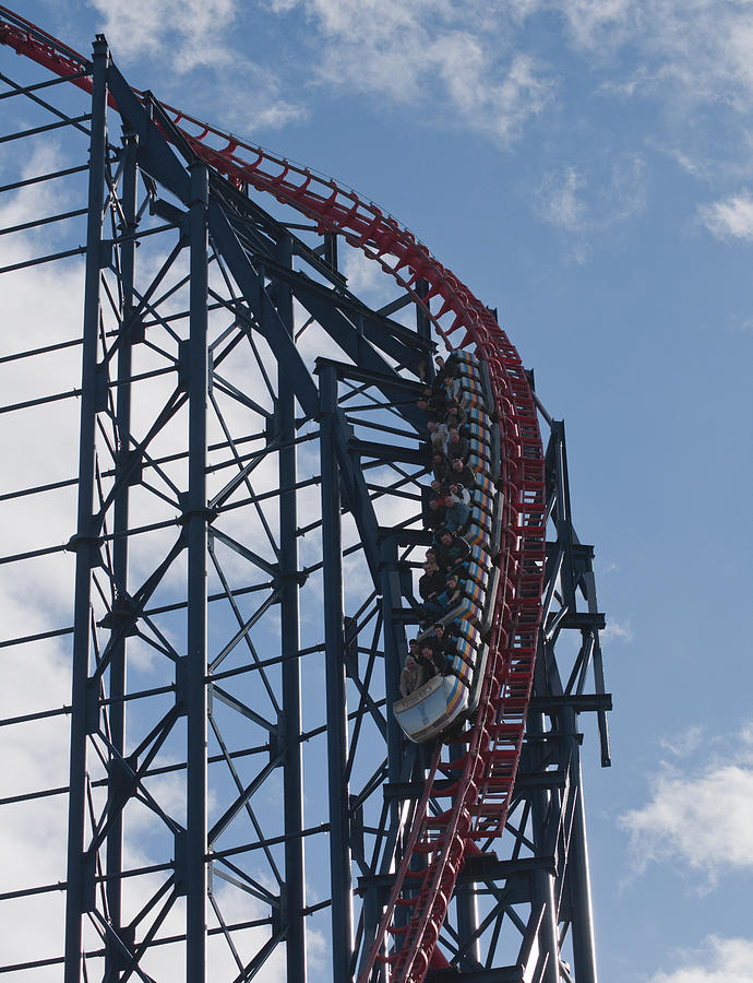 The Big Drop Photograph by Peter Elliott - Fine Art America